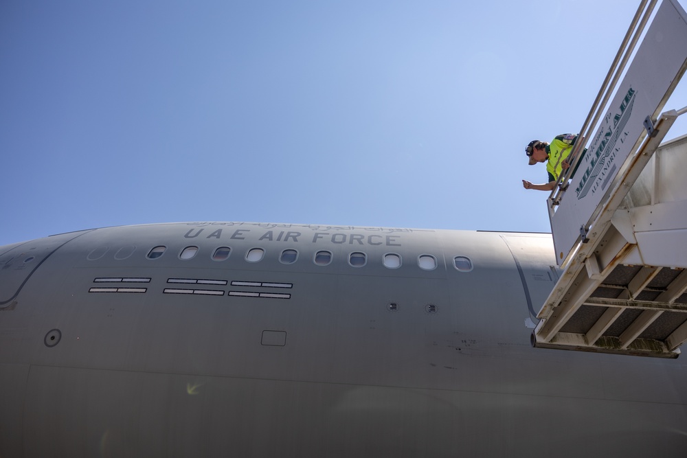 UAE Arrival at JRTC Rotation 25-10