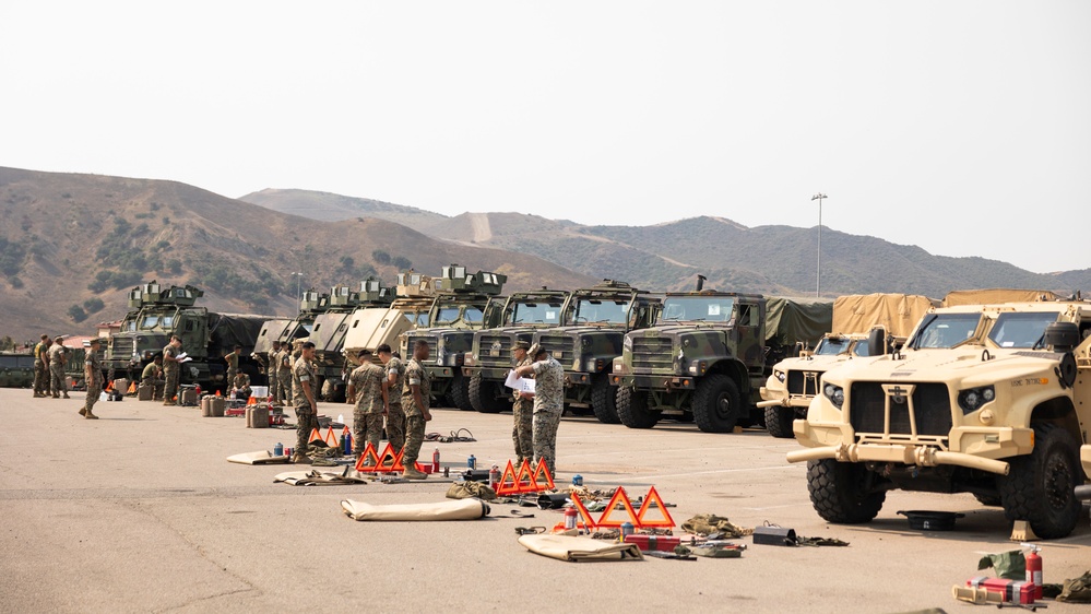 11th MEU and 2nd Bn., 11th Marines Conduct Joint Limited Technical Inspection