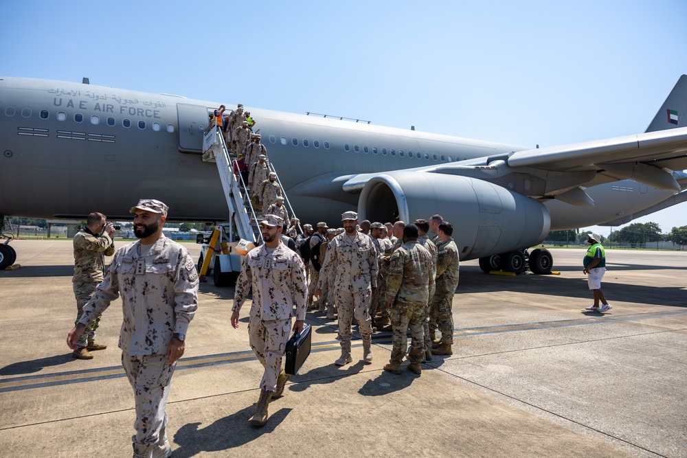 UAE Arrival at JRTC Rotation 25-10