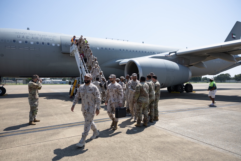 UAE Arrival at JRTC Rotation 25-10