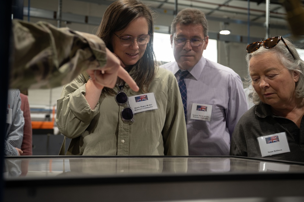 Liberty Wing honorary commanders experience the mission firsthand