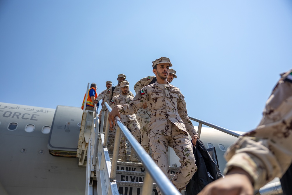 UAE Arrival at JRTC Rotation 25-10