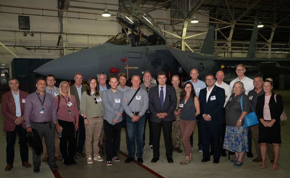Liberty Wing honorary commanders experience the mission firsthand