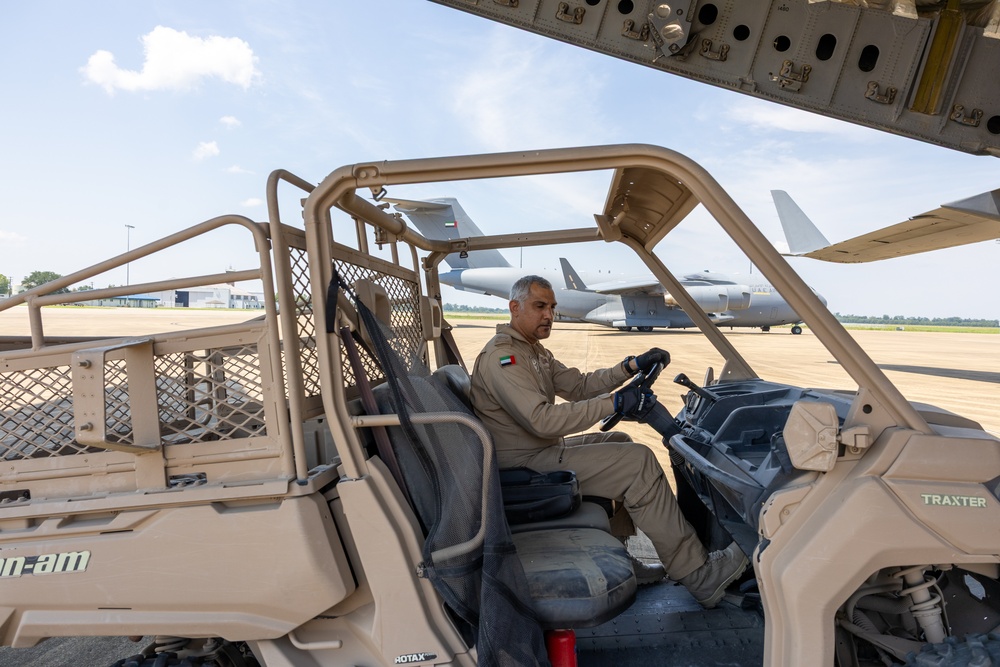 UAE Arrival at JRTC Rotation 25-10
