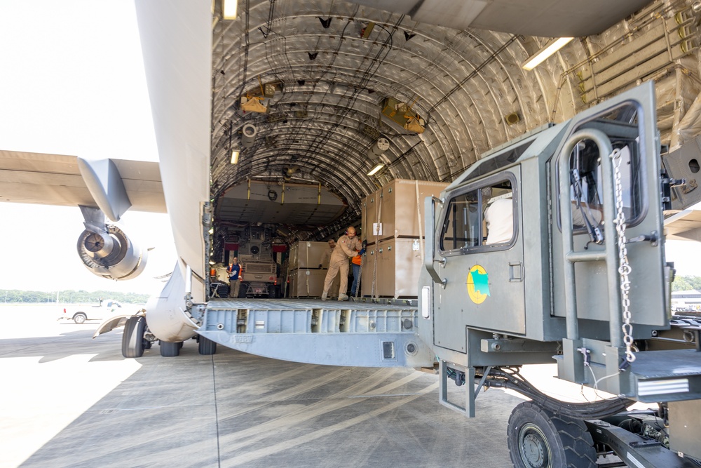 UAE Arrival at JRTC Rotation 25-10