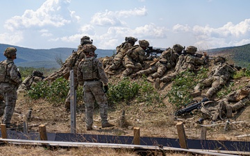 Charlie Company, 2nd Battalion, 502nd Infantry Regiment, CALFX at Novo Selo Training Area, Bulgaria