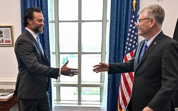 SecAF Meink meets USecAF Lohmeier