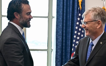 SecAF Meink meets USecAF Lohmeier