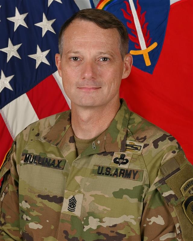 Command Sgt. Maj. Mullinax Headshot