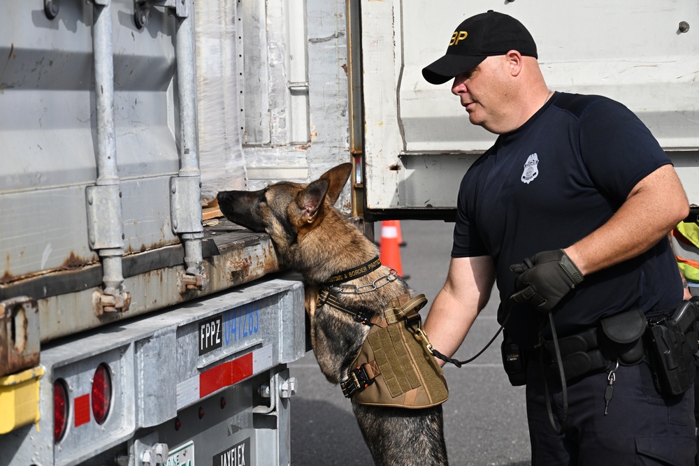 U.S. Coast Guard, partner agencies conduct Multi-Agency Strike Force Operation at Blount Island Marine Terminal