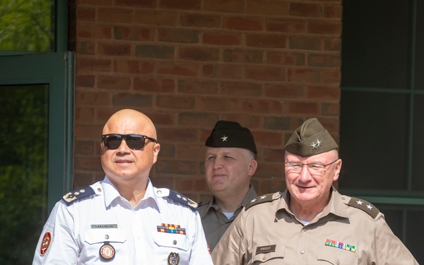 Delegation from the Republic of North Macedonia visit Vermont National Guard