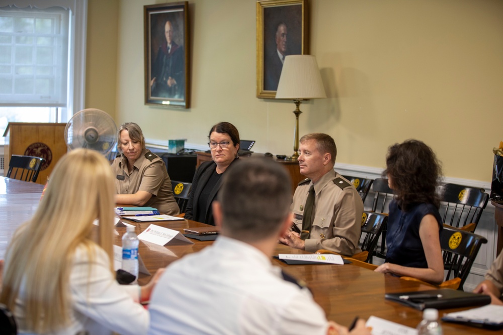 Delegation from the Republic of North Macedonia visit Vermont National Guard