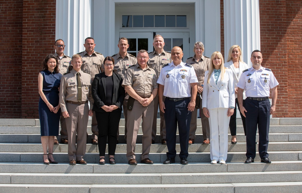 Delegation from the Republic of North Macedonia visit Vermont National Guard