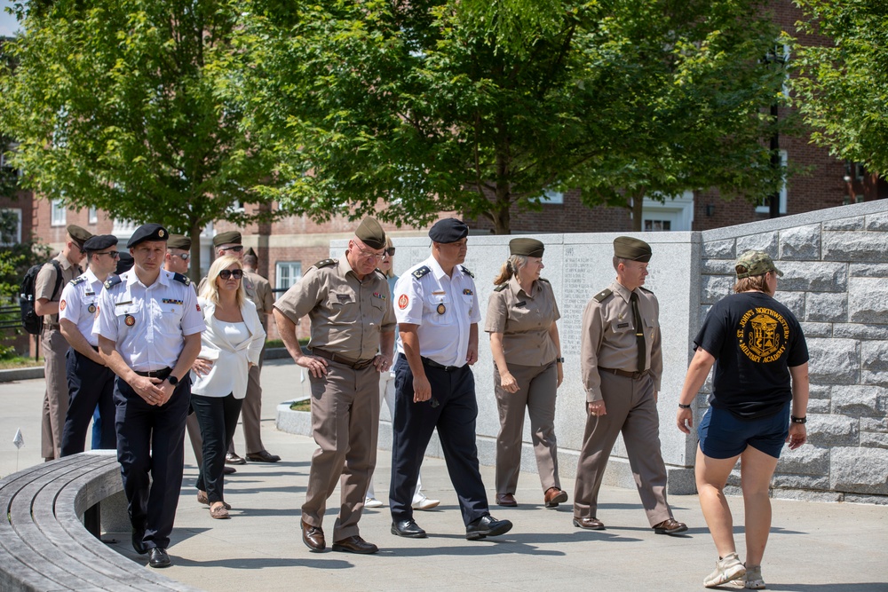 Delegation from the Republic of North Macedonia visit Vermont National Guard