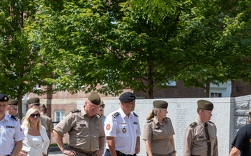 Delegation from the Republic of North Macedonia visit Vermont National Guard