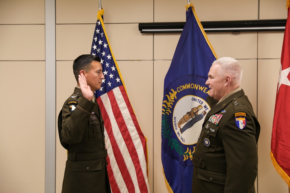 Durham promoted to colonel