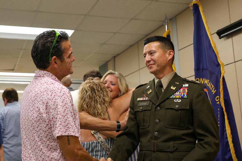 Durham promoted to colonel