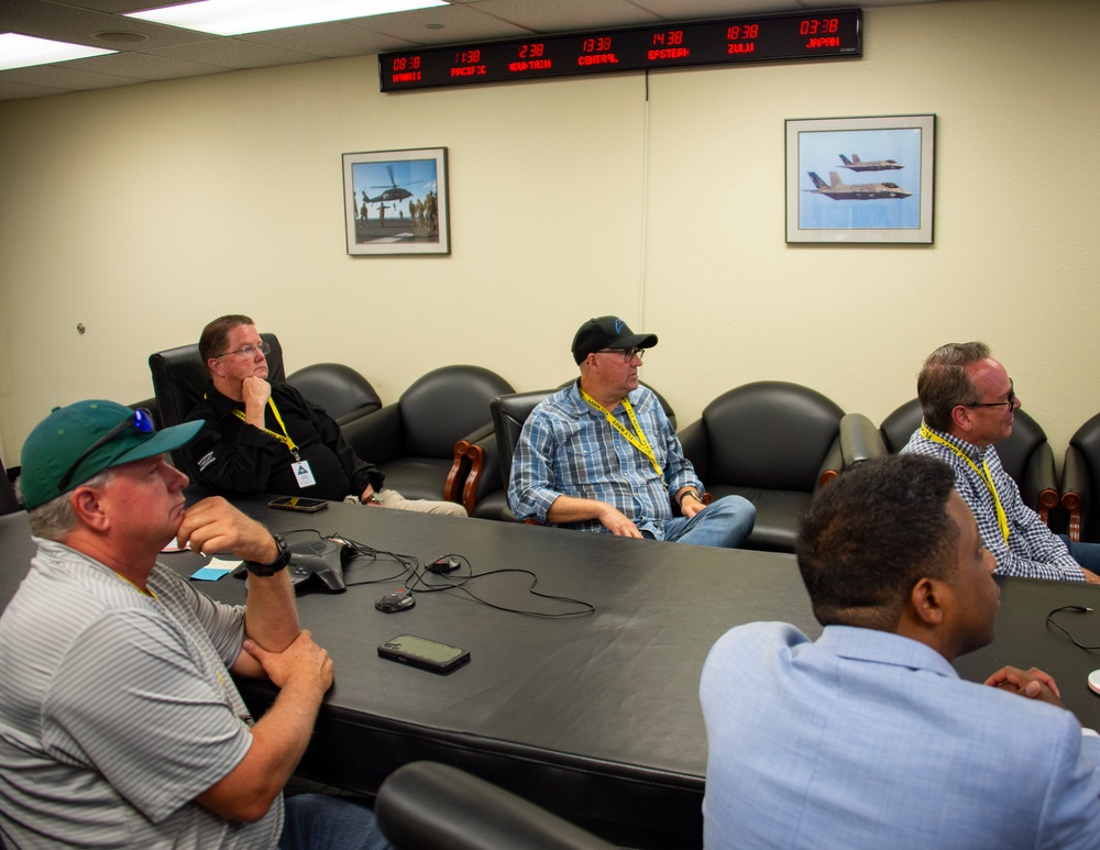 CNAF Hosts Distinguished Visitors