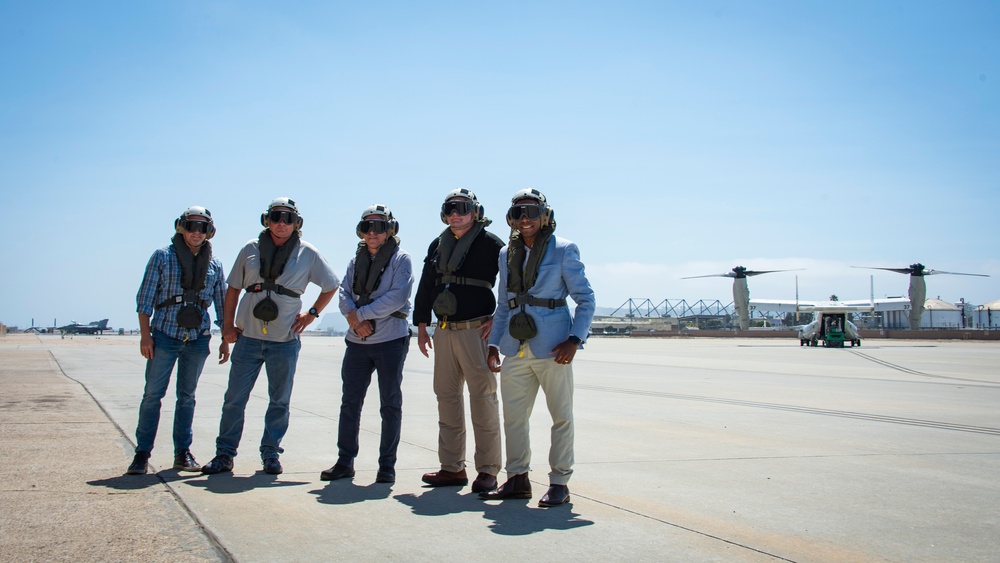 CNAF Hosts Distinguished Visitors