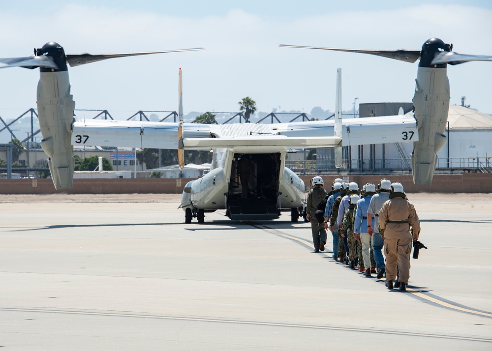 CNAF Hosts Distinguished Visitors