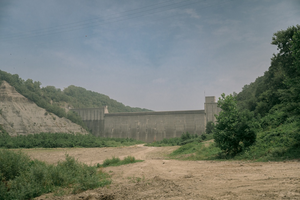 Bulkhead Maintenance at Mount Morris Dam