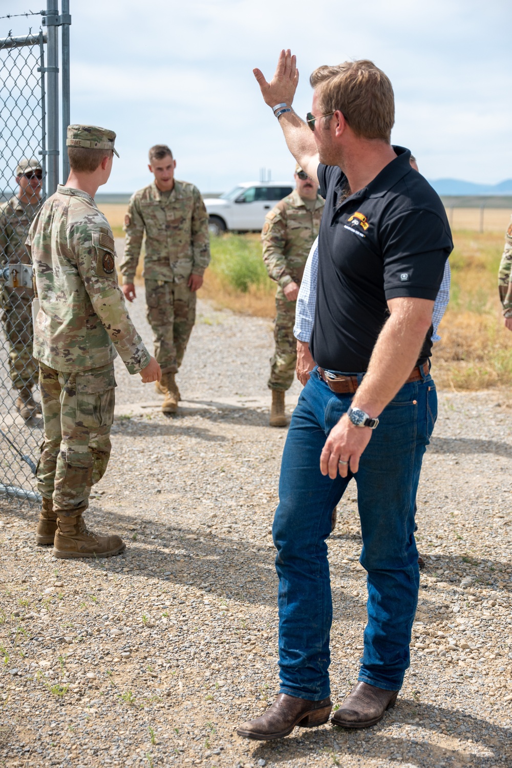 Malmstrom welcomes Senator Sheehy for first official visit
