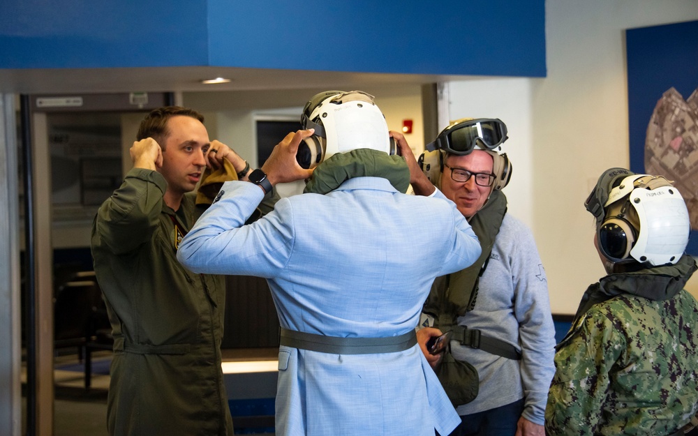 CNAF Hosts Distinguished Visitors