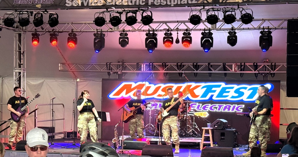 Army National Guard Band Hits the Right Notes at Musikfest 2025