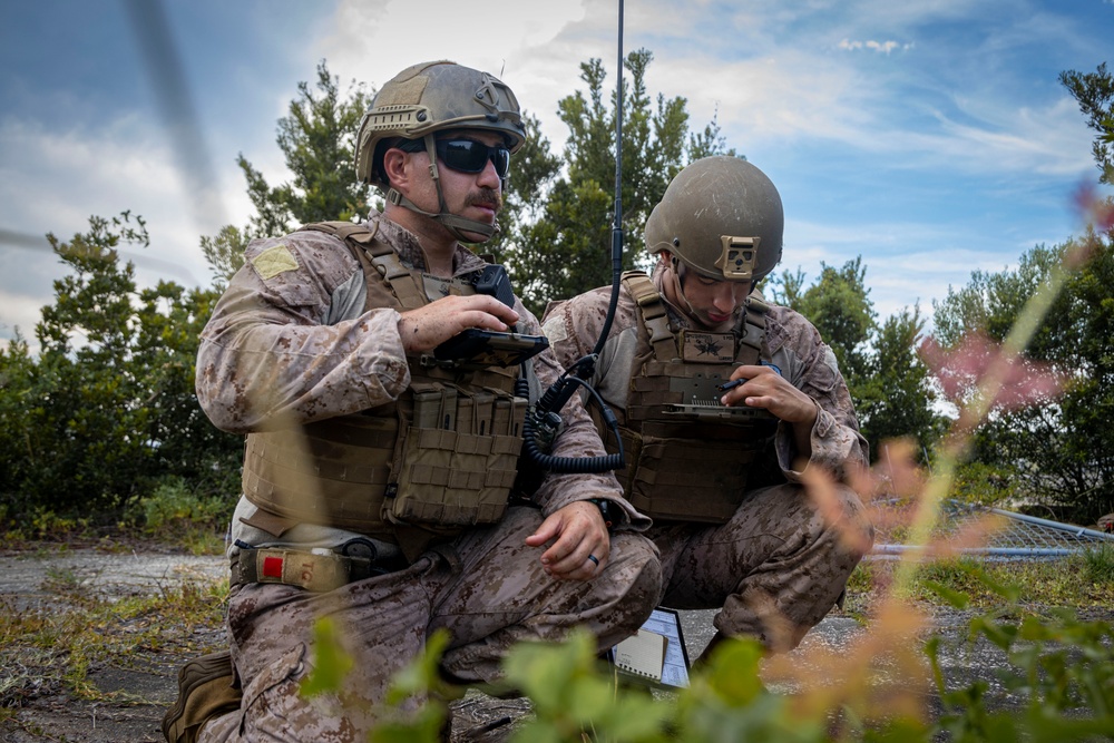 4th ANGLICO &amp; NATO Allies Conduct Close Air Support Training During Burmese Chase 25