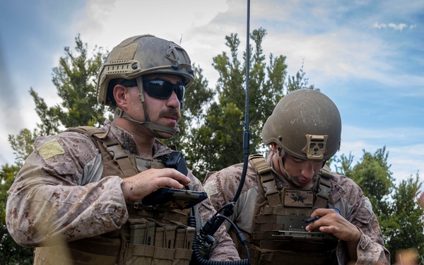 4th ANGLICO &amp; NATO Allies Conduct Close Air Support Training During Burmese Chase 25