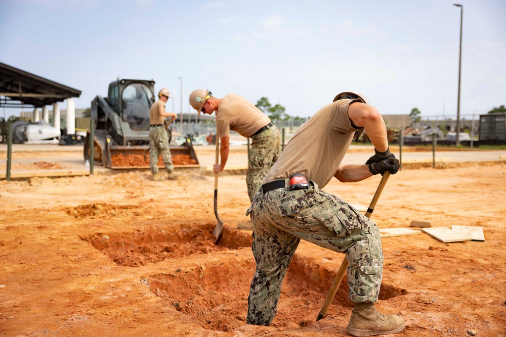 NMCB 133 Conducts Homeport Operations