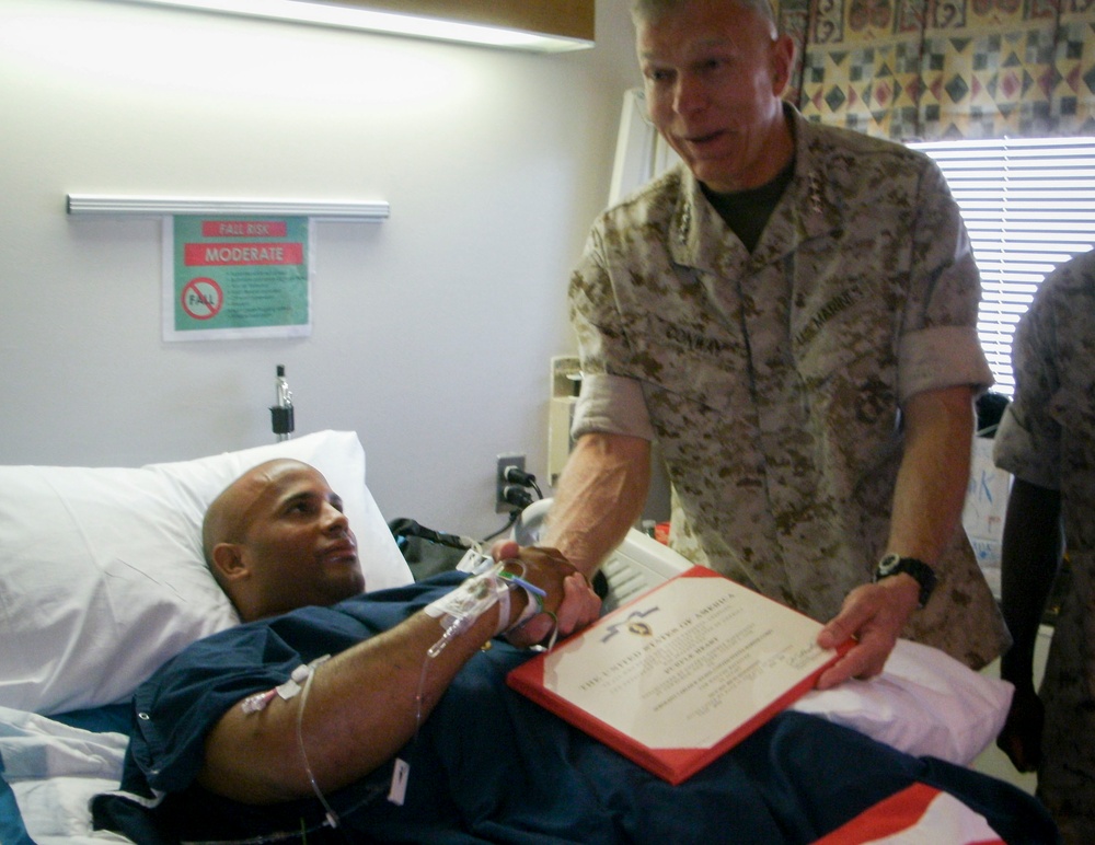 Retired Marine Shares Meaning of the Purple Heart