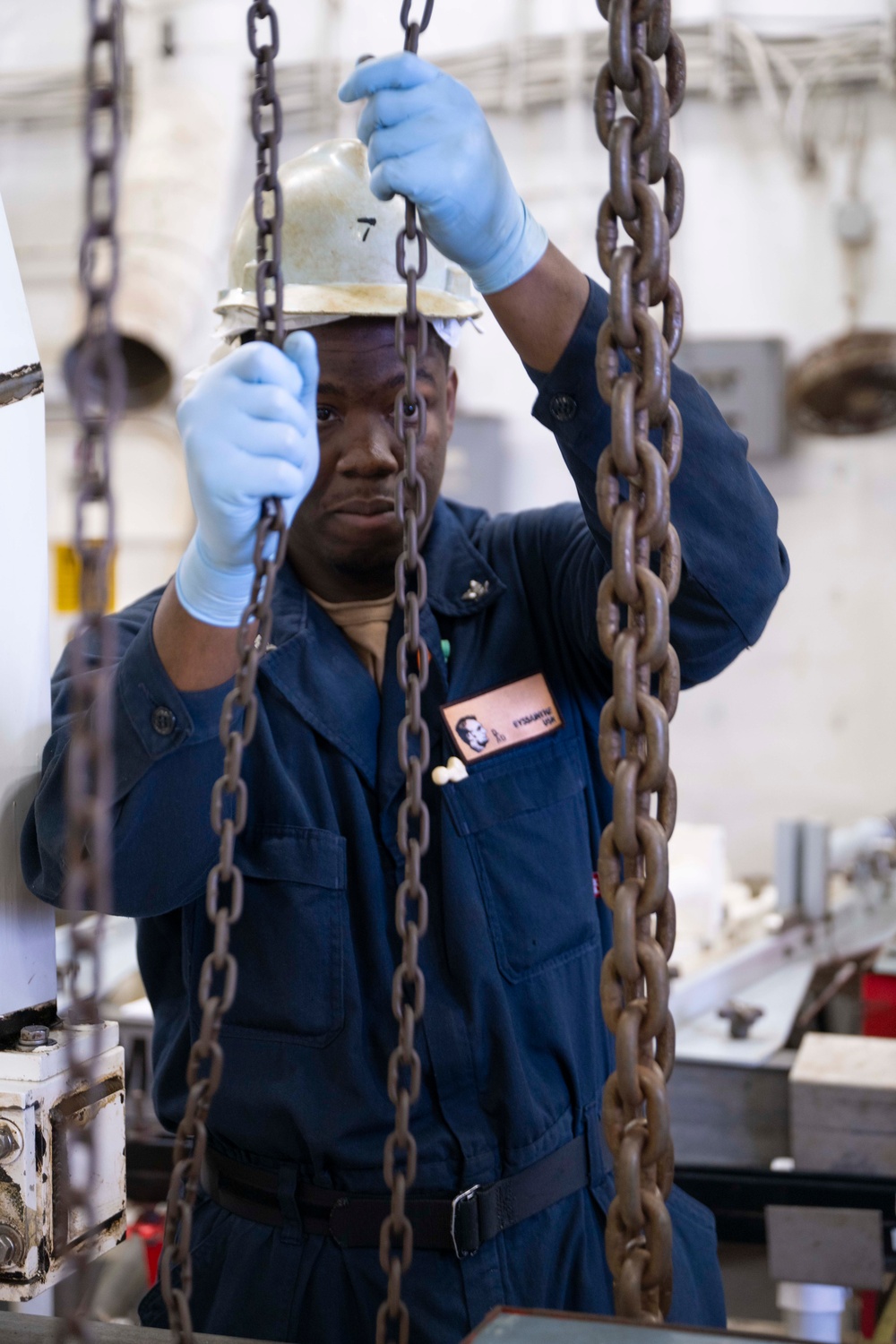 Abraham Lincoln conducts routine operations