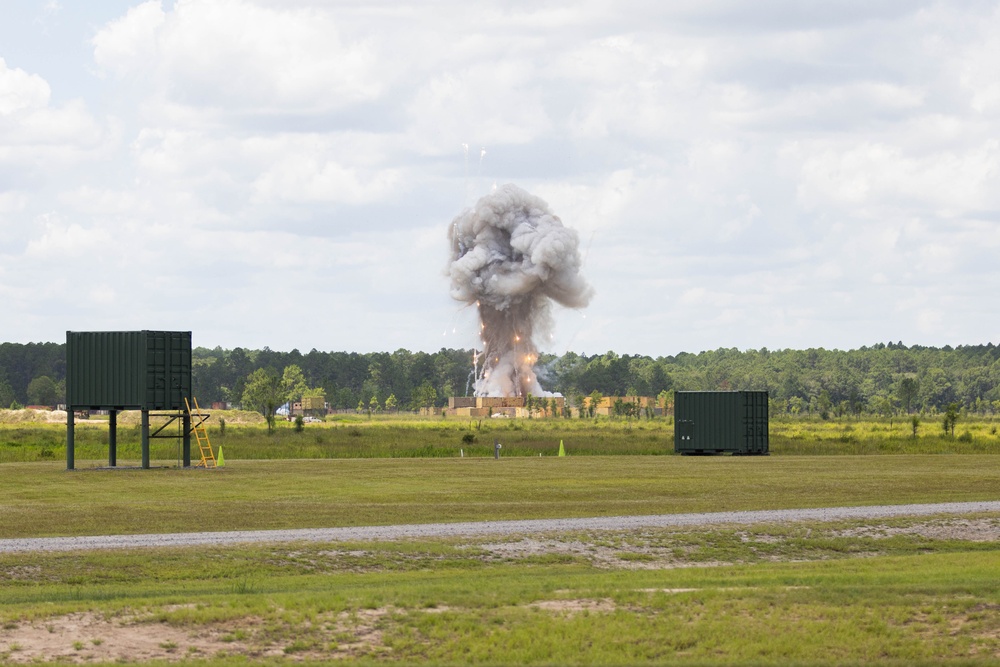 EOD Large-Scale Disposal Training