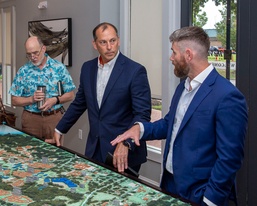 DASA Dentino visits Fort Belvoir