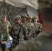 Sgt. Maj. of the Army Michael R. Weimer speaks with Soldiers