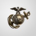 WWII Era Marine Corps Officer Dress EGA