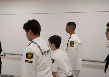 U.S. Naval Sea Cadets Tour Pentagon