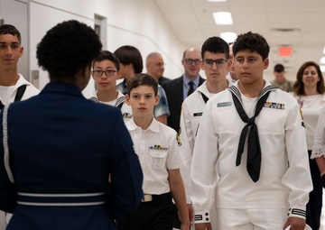 U.S. Naval Sea Cadets Tour Pentagon