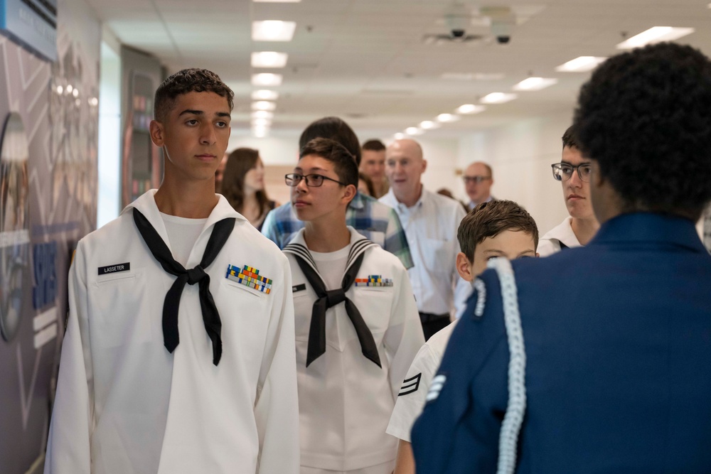 U.S. Naval Sea Cadets Tour Pentagon