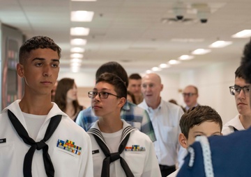 U.S. Naval Sea Cadets Tour Pentagon