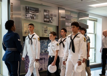 U.S. Naval Sea Cadets Tour Pentagon