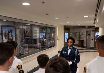 U.S. Naval Sea Cadets Tour Pentagon