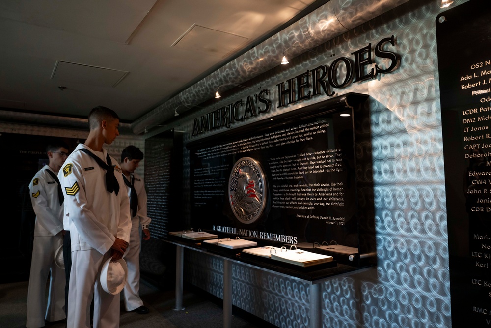 U.S. Naval Sea Cadets Tour Pentagon