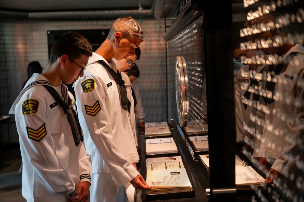 U.S. Naval Sea Cadets Tour Pentagon