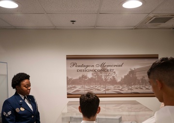U.S. Naval Sea Cadets Tour Pentagon