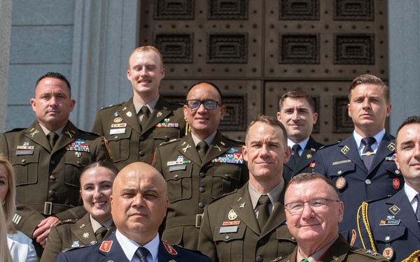 Vermont National Guard meet with Governor and Delegation from North Macedonia