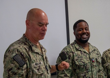 SWOBOSS Visits CNSGSW, USS Boxer