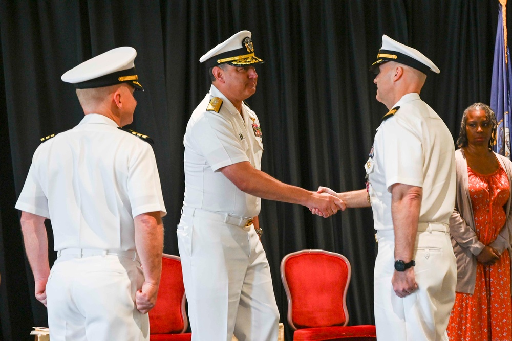 Naval Safety and Environmental Training Center Change of Command Ceremony