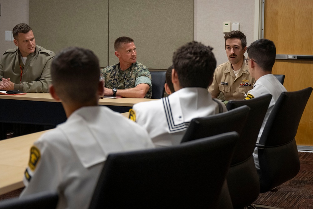 U.S. Naval Sea Cadets Tour Pentagon